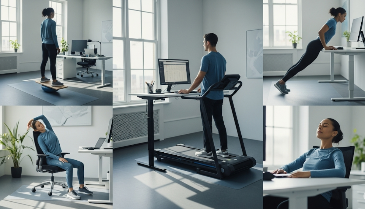 10 Ways to Stay Active at a Desk Job