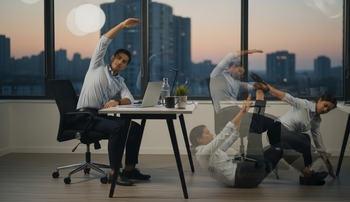 10 Ways to Stay Active at a Desk Job