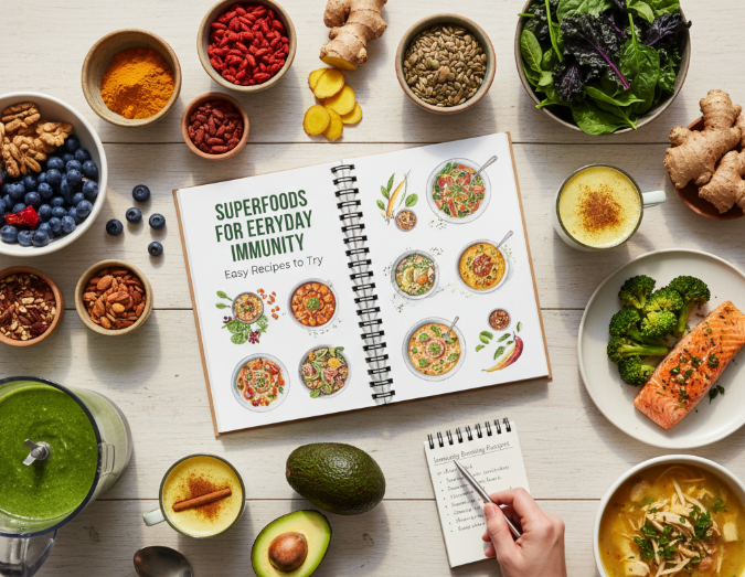 Superfoods for Everyday Immunity: Easy Recipes to Try