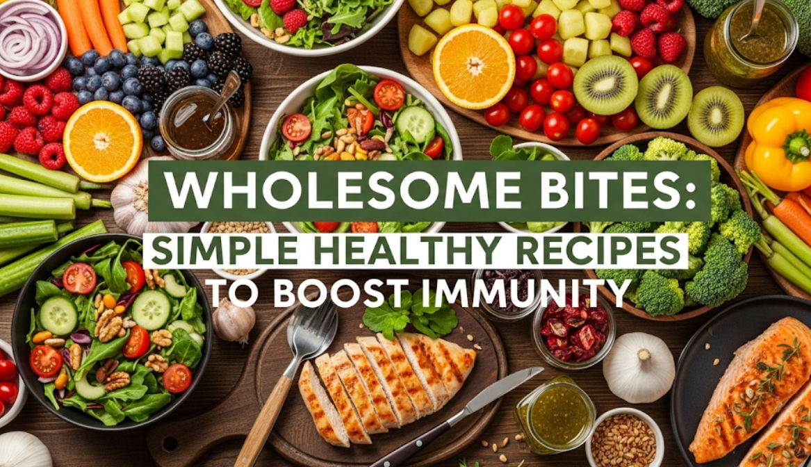 Wholesome Bites: Simple Healthy Recipes to Boost Immunity