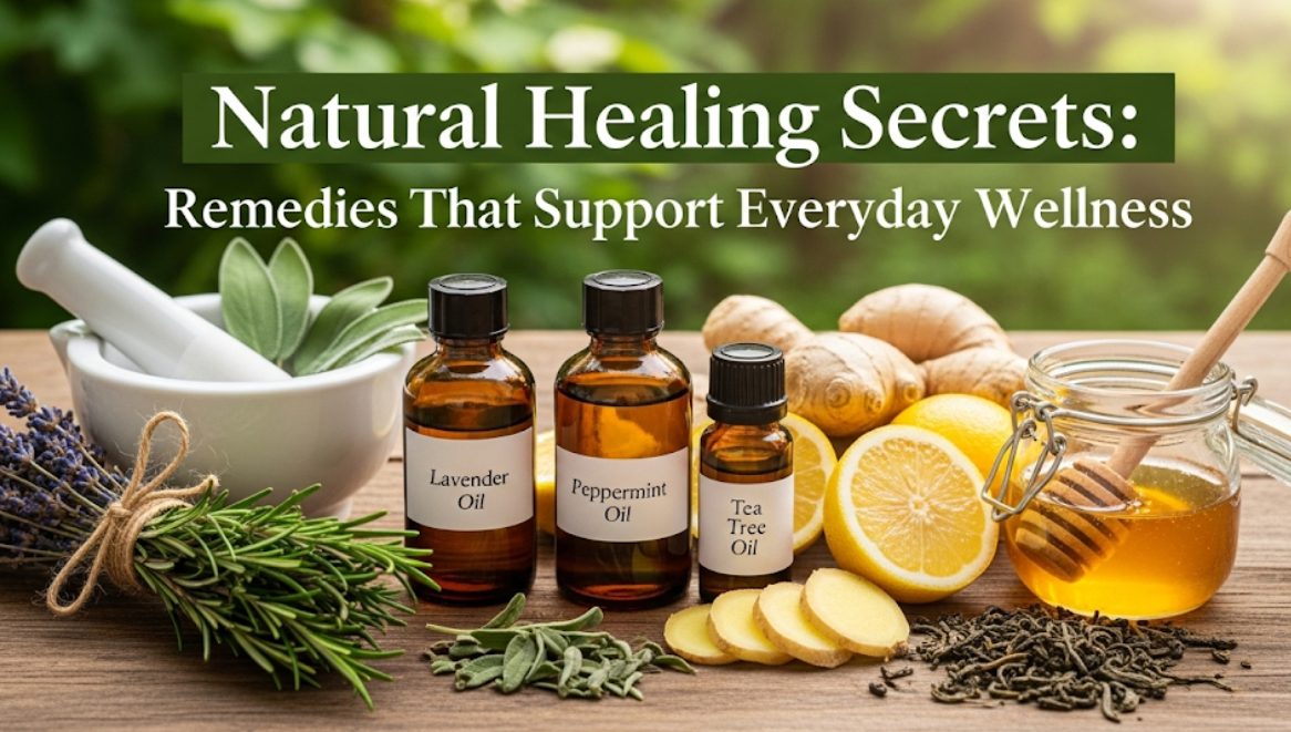 Natural Healing Secrets: Remedies That Support Everyday Wellness