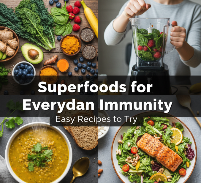 Superfoods for Everyday Immunity: Easy Recipes to Try